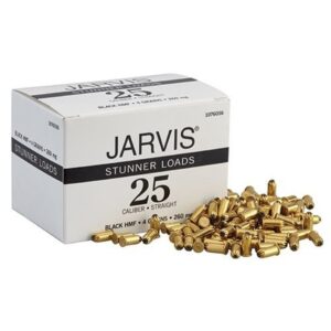 Jarvis Stunner Loads, .25 cal, Neck Down, Black, 1000/box