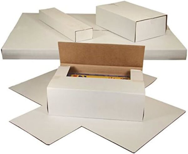 AMCUSH #3 Box 27 x 5 5/16 x 26 3/4 Kraft FOL, Outside Glue, Printed 4P-1C