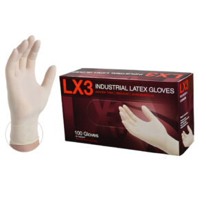 LX3 Latex Industrial Glove Large