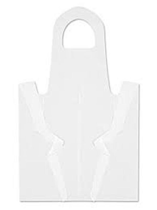 Poly Aprons 1.75mil White