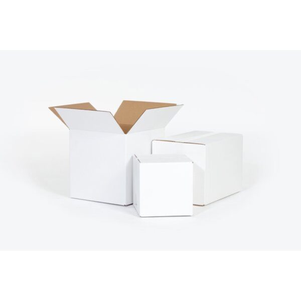 15 x 12 x 12 White Stock Box